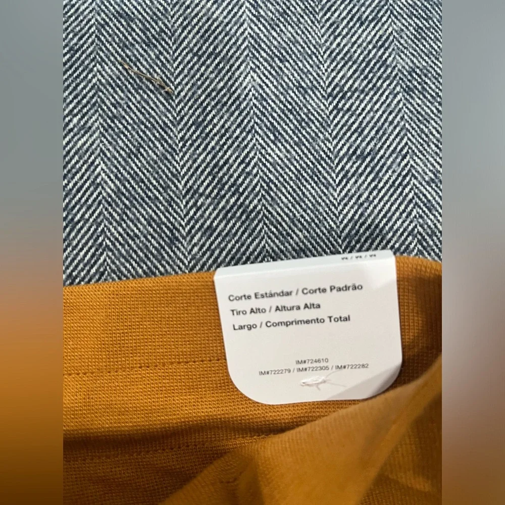 NIKE SPORTSWEAR WOMEN'S YELLOW TERRY WIDE LEG PANTS | M - Picture 8 of 9